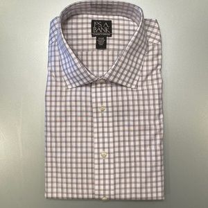 NWT Men’s dress shirt. Jos A Bank Traveler’s Collection